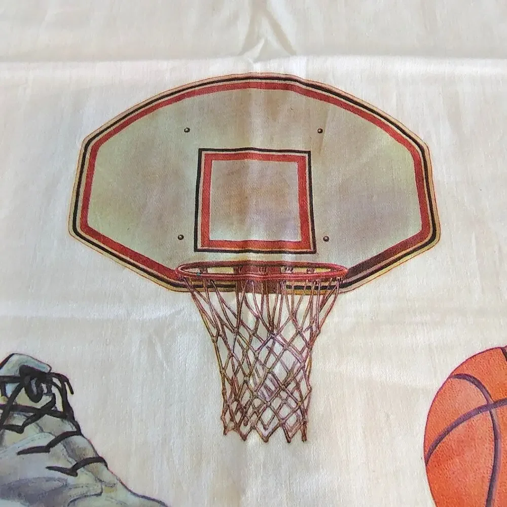 Super Soft 100% Cotton Sports / Basketball / Pillowcase /Boutique Linens